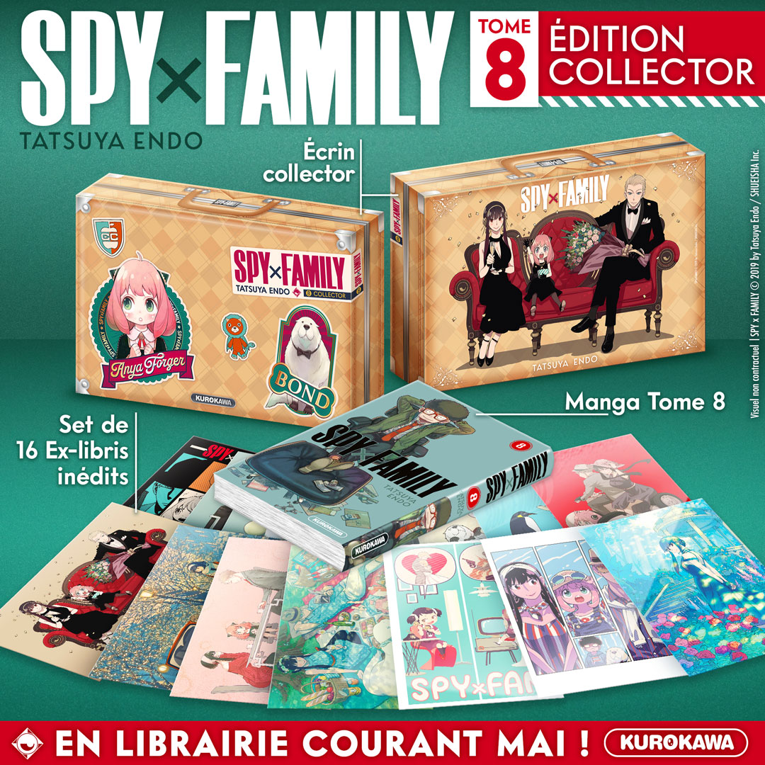 Spy x Family : report du tome 8