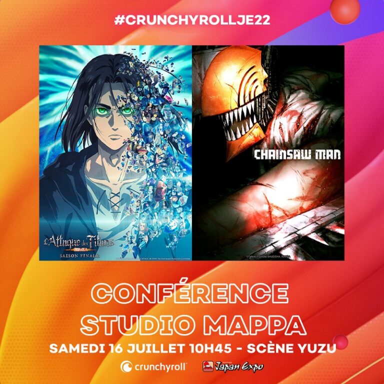 Crunchyroll invite le studio MAPPA à Japan Expo