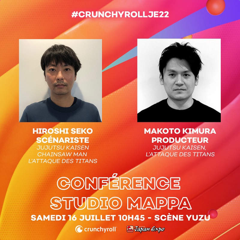 Crunchyroll invite le studio MAPPA à Japan Expo