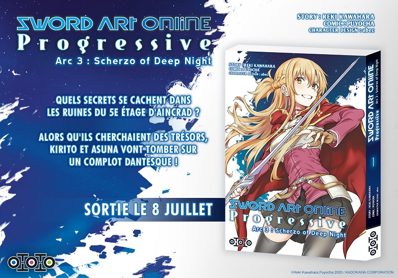 SAO Progressive : Scherzo of Deep Night chez Ototo