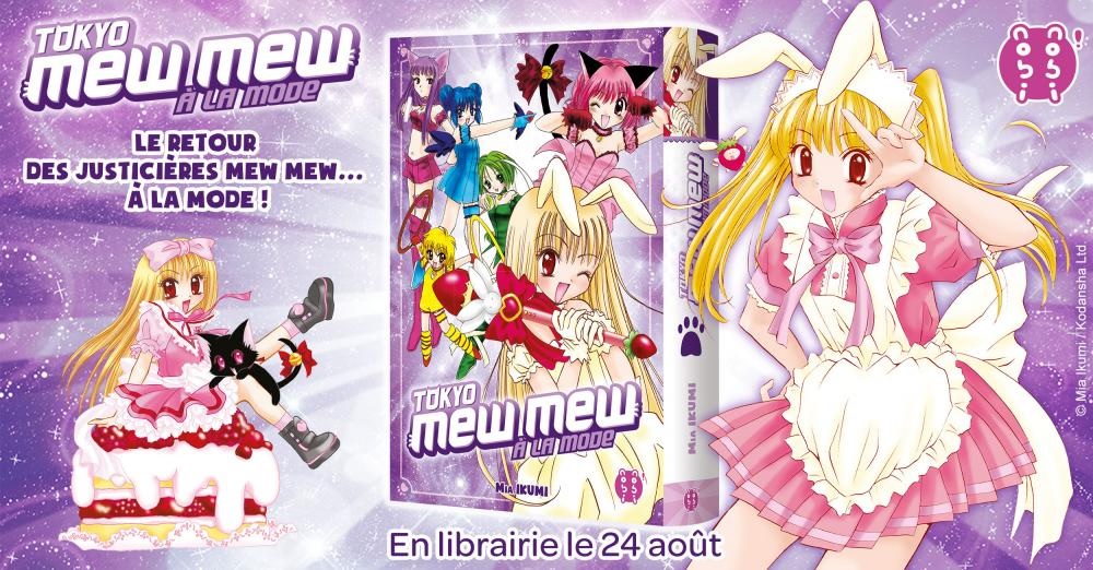 Tokyo Mew Mew à la mode revient chez Nobi Nobi