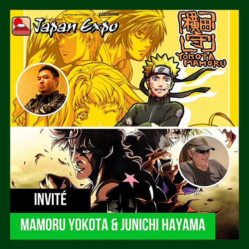 Mamoru Yokota et Junichi Hayama, invités à Japan Expo