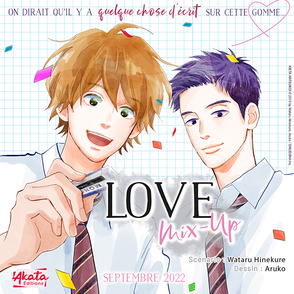 Le manga Love Mix-up chez Akata