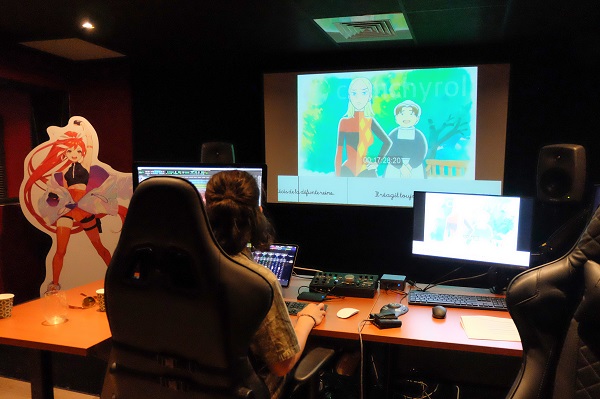 Crunchyroll dévoile son studio de doublage français