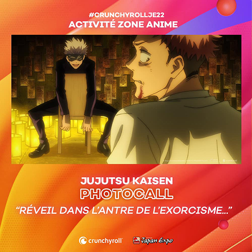 Crunchyroll : le plein d'activités à Japan Expo ! - Jujutsu Kaisen