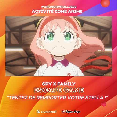 Crunchyroll : le plein d'activités à Japan Expo ! - Spy X Family