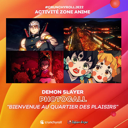 Crunchyroll : le plein d'activités à Japan Expo ! - Demon Slayer