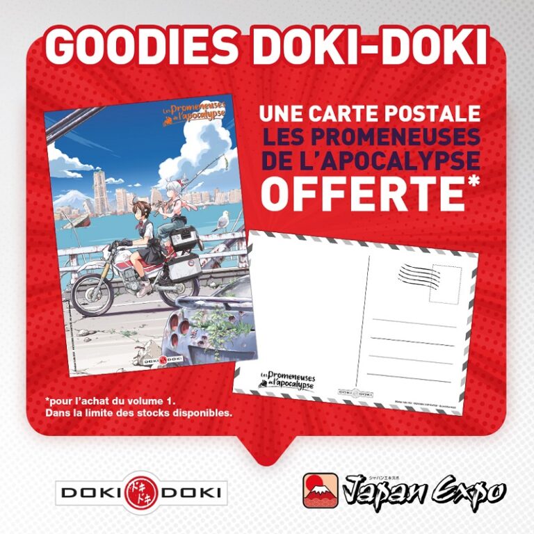 Japan Expo goodies - Doki Doki