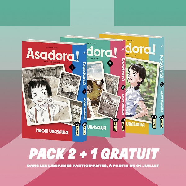 Asadora à prix doux : 2+1 gratuit