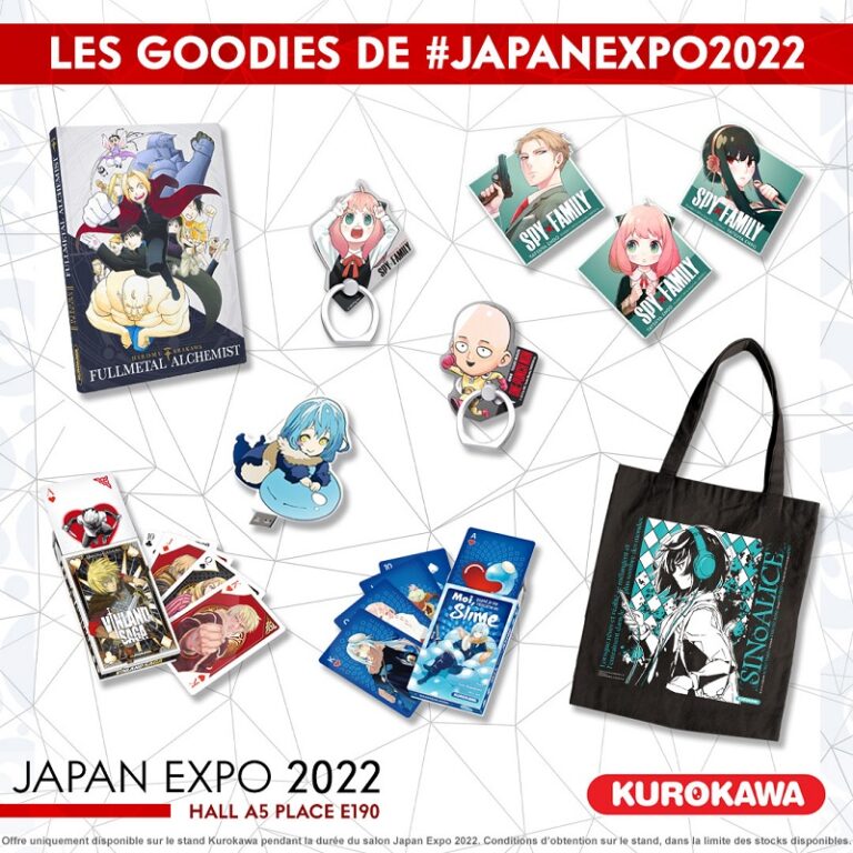 Japan Expo goodies - Kurokawa