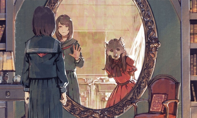 Lonely Castle in the mirror