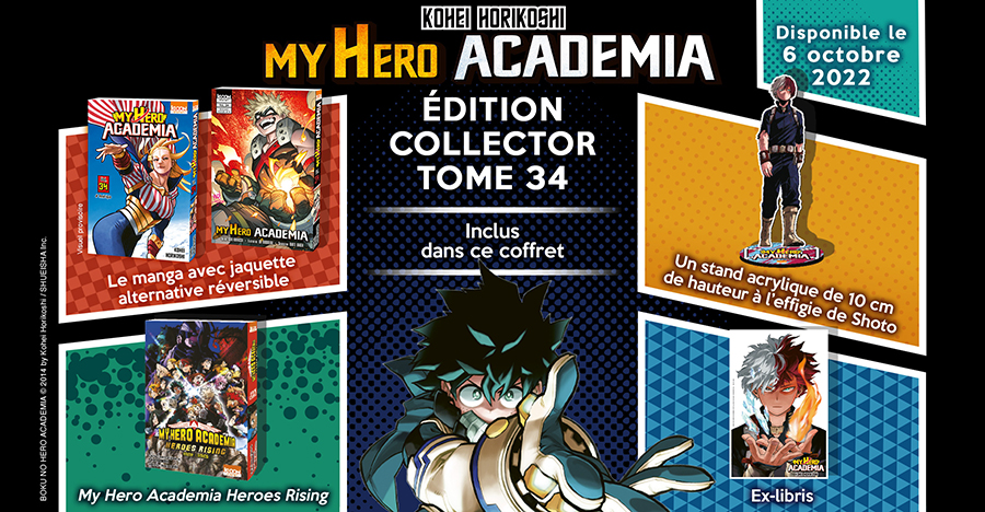 Une édition collector pour My Hero Academia 34