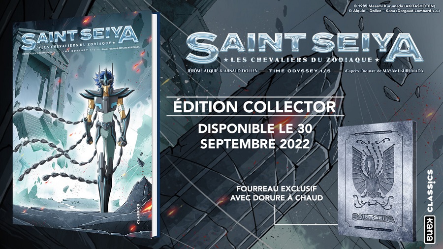 Une édition collector pour Saint Seiya BD – Time-Odyssey