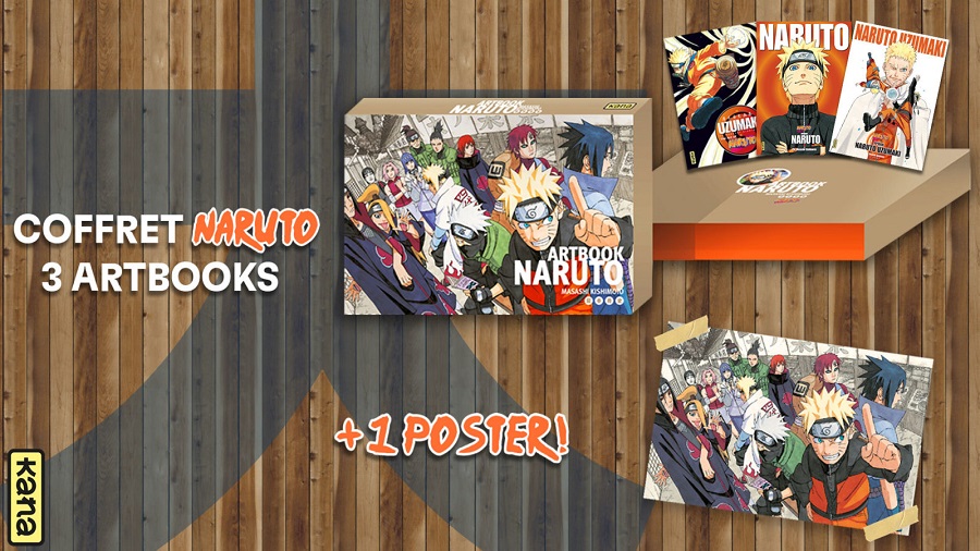 Artbooks Naruto : un coffret intégrale annoncé