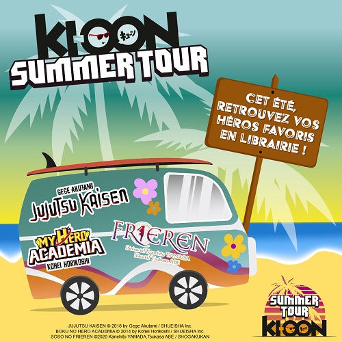 Ki-oon Summer Tour : deuxième vague en août !