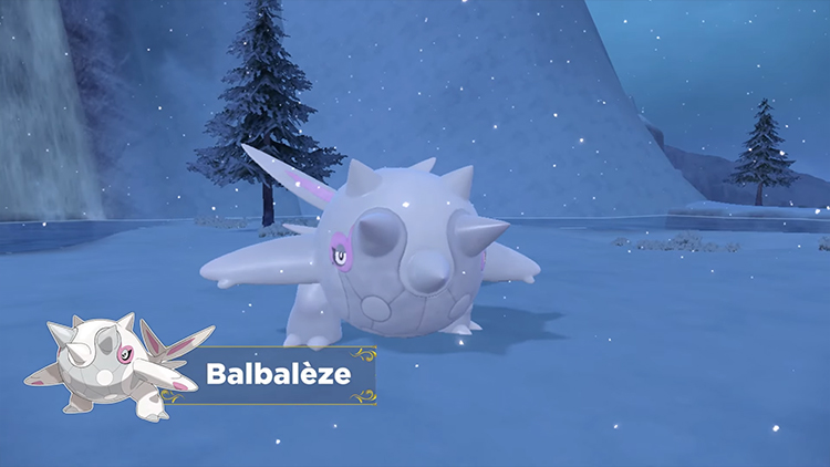 Pokémon Ecarlate et Violet - Balbalèze
