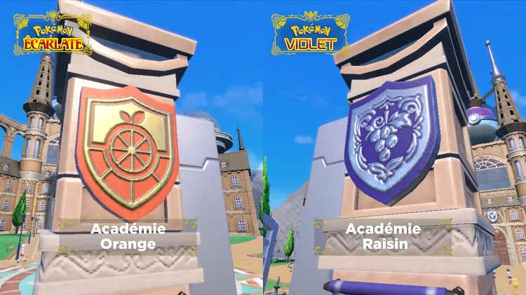 Pokémon Ecarlate et Violet - l'académie