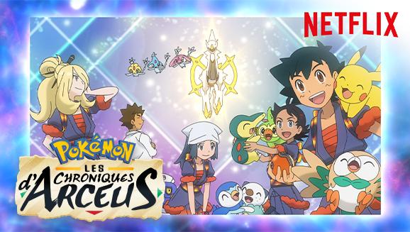 Pokémon : Les Chroniques d'Arceus arrive sur Netflix