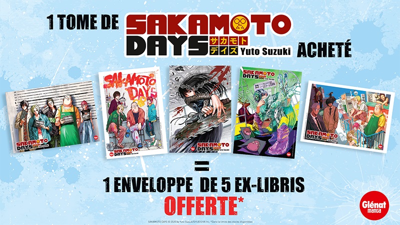 Sakamoto Days ex-libris