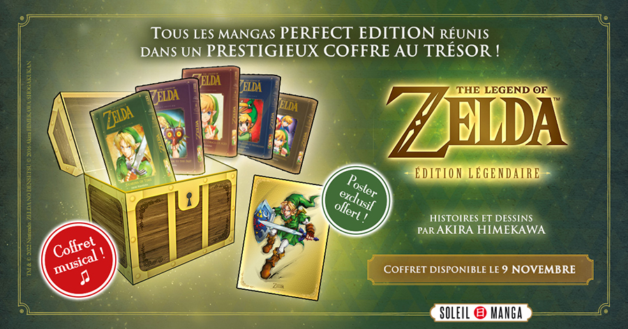 The Legend of Zelda : un coffret musical limité