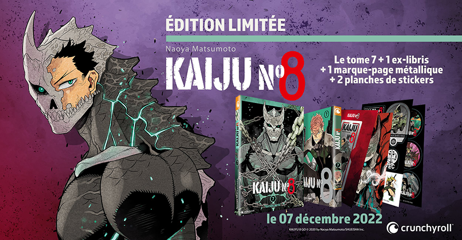 KAIJU N°8 tome 7 collector