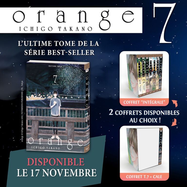 manga Orange coffret