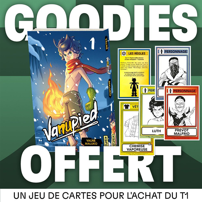 Vanupied : un jeu de cartes offert