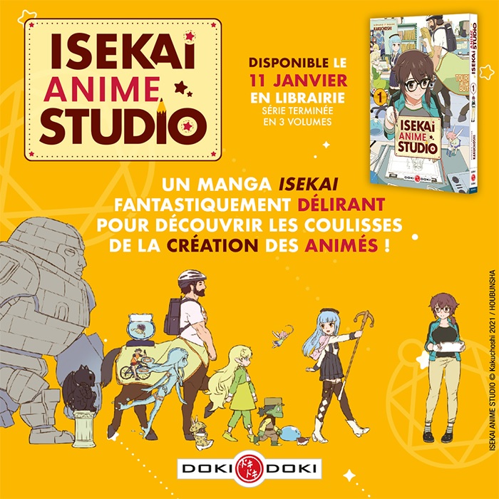 manga Isekai Anime Studio