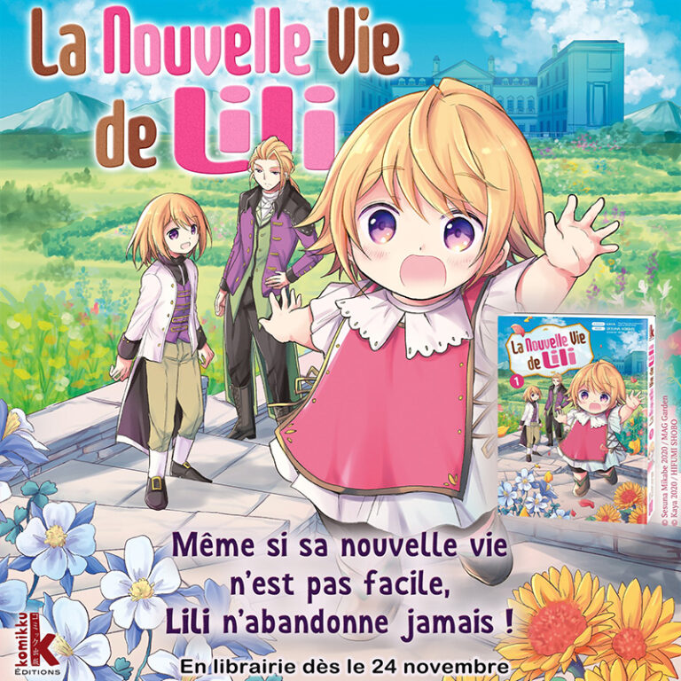 La nouvelle vie de Lili - manga