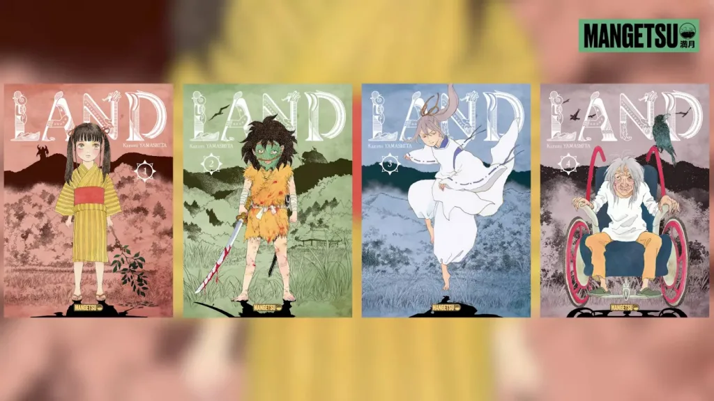 manga - Land : couvertures françaises
