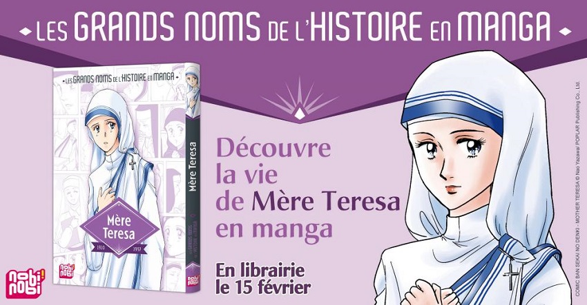 Mère Teresa manga