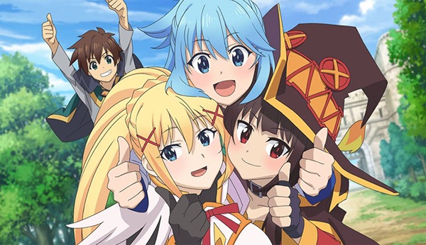 Konosuba sur Crunchyroll