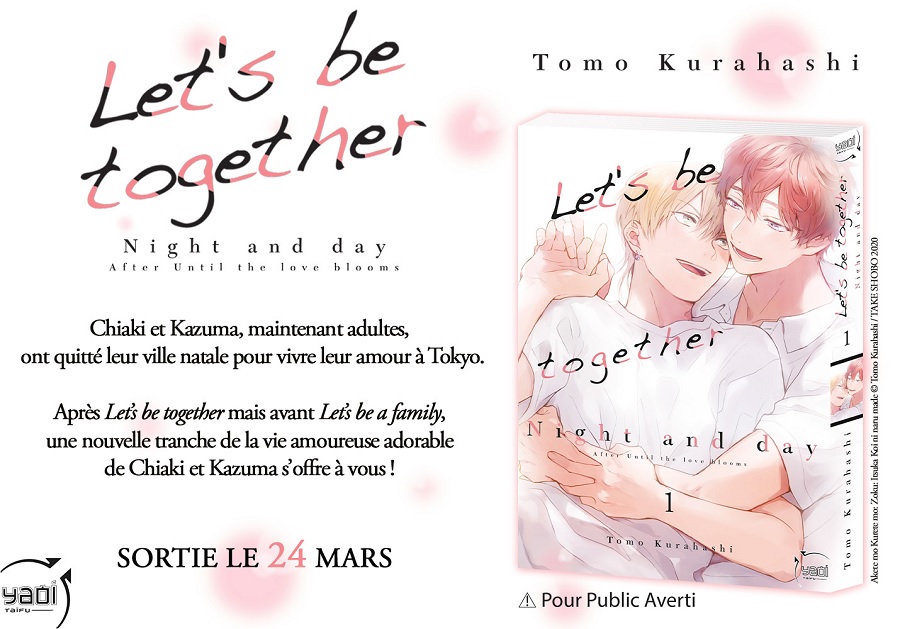 manga : Let's be together Night and Day