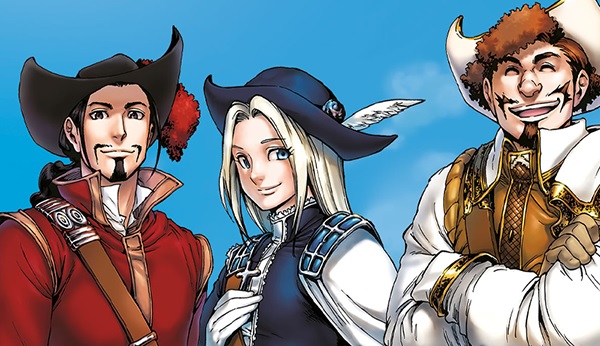 Les trois mousquetaires manga