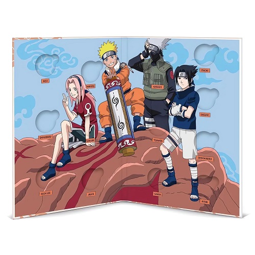 La Monnaie de Paris dévoile une collection Naruto - Manga Clic