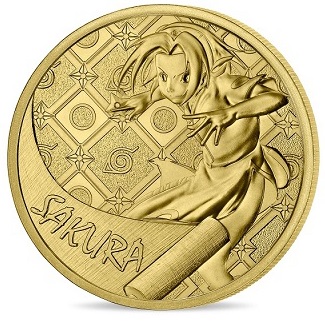 Monnaie de Paris Naruto : médaille