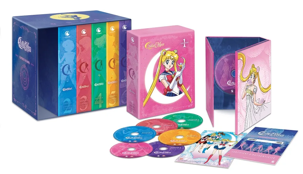 Sailor Moon : en DVD et Blu-Ray chez Crunchyroll