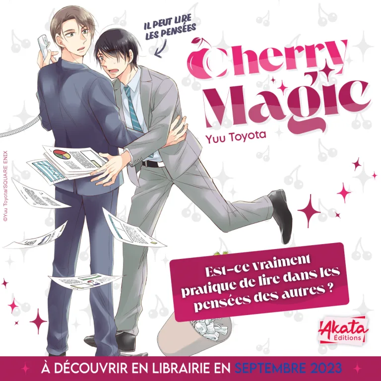 Le manga Cherry Magic édité par Akata