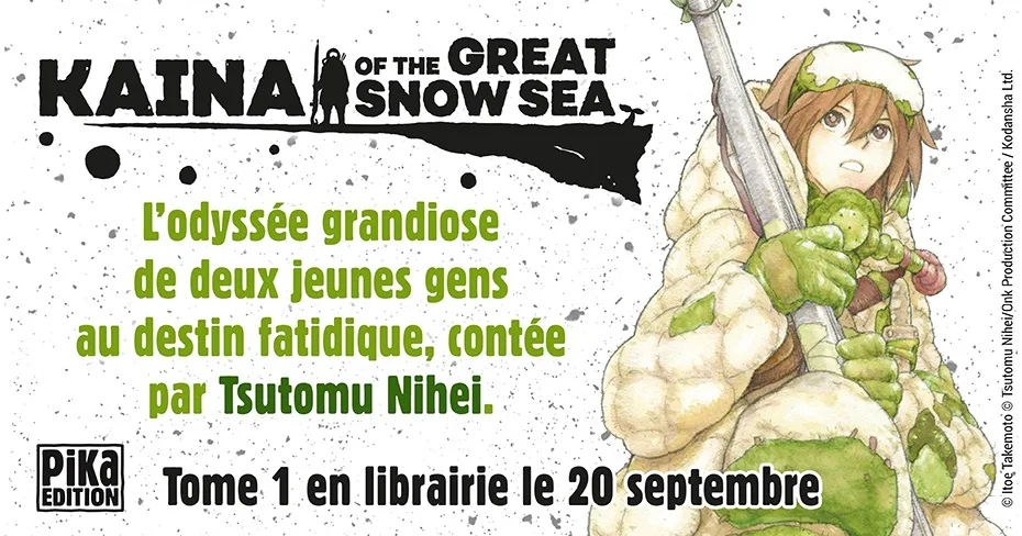 Le manga Kaina of the Great Snow Sea chez Pika