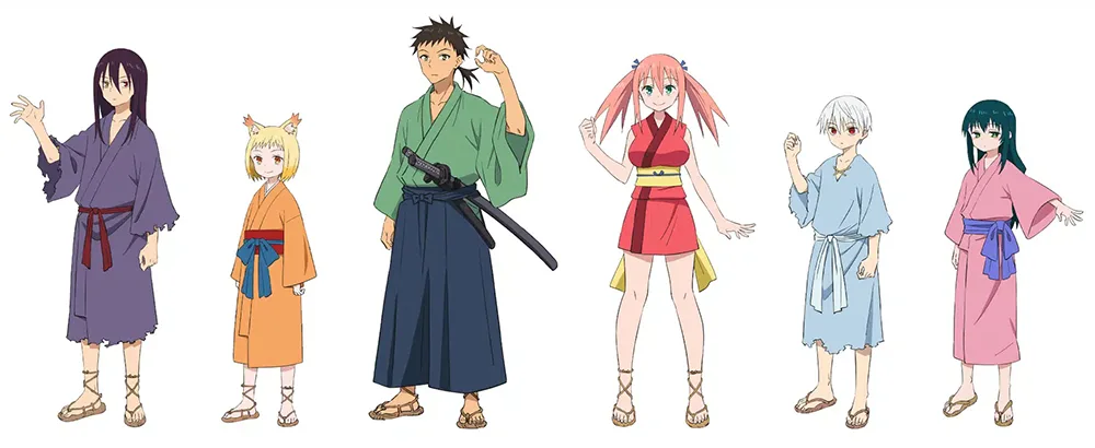 Sengoku Youko : personnages