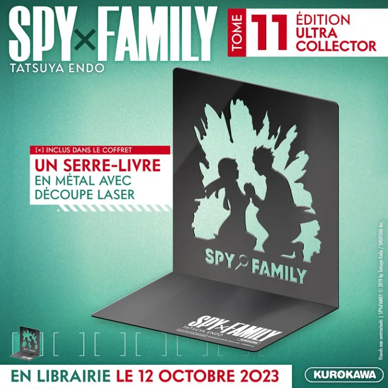 Lancement de la série Spy X Family Tome 11