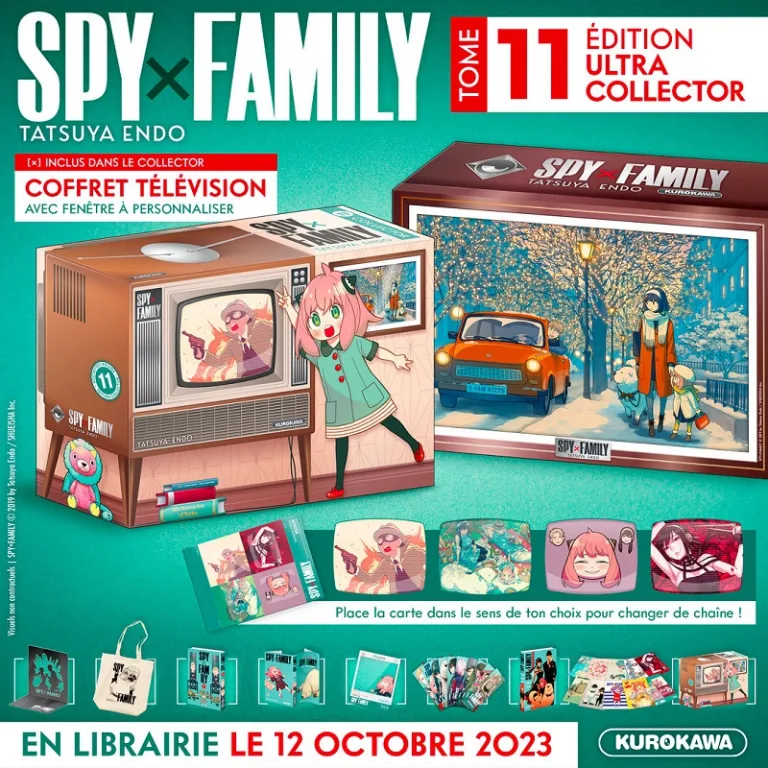 Couverture de Spy x Family tome 11 ! #spyxfamily #spyfamily #anime
