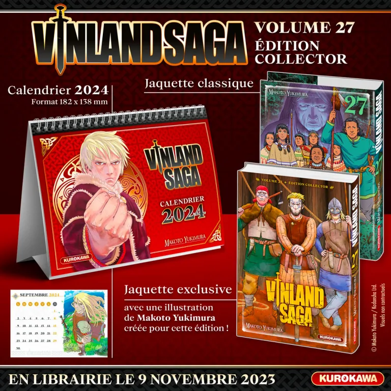 Art] - 'Vinland Saga' Volume 27 Cover (Collector's edition) : r/manga