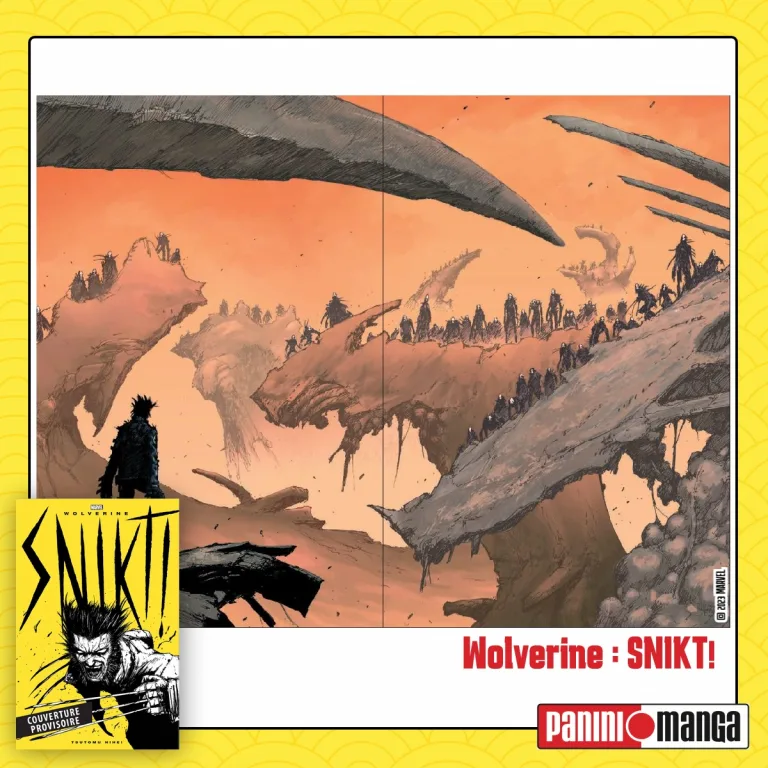 Le manga Wolverine : Snikt! chez Panini !