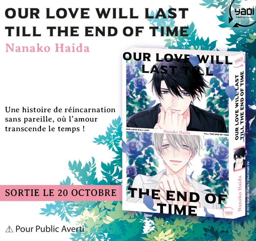 Le manga Our Love Will Last till the End of Time, chez Taifu Comics