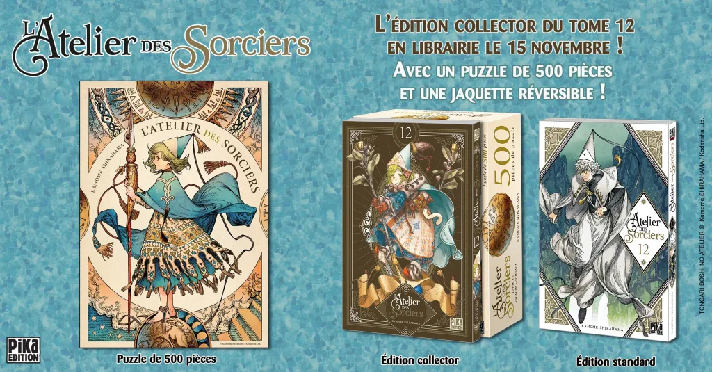 L'Atelier des Sorciers T.12 en édition collector - Manga Clic