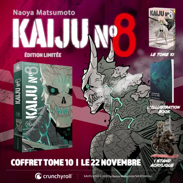 Kaiju n°8 : le tome 10 en édition collector