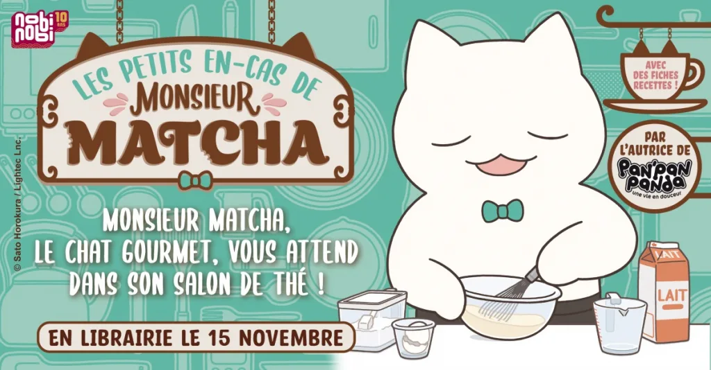 Les petits en-cas de Monsieur Matcha