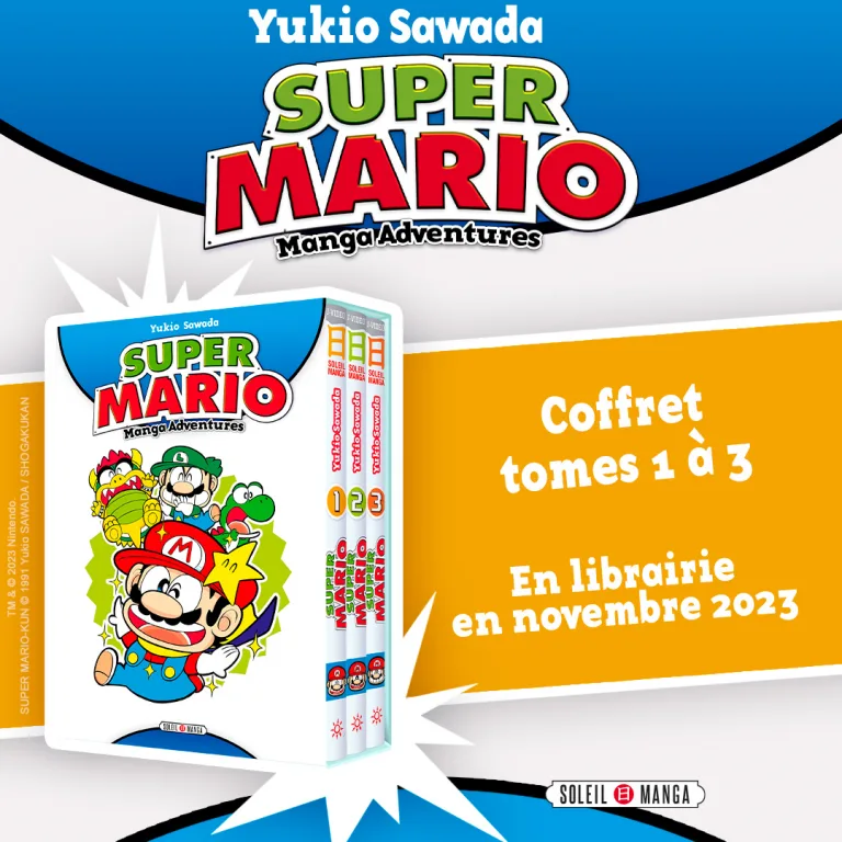 Soleil Manga - coffret Mario