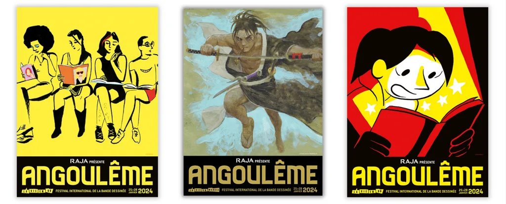 Festival BD Angoulême affiches 2024